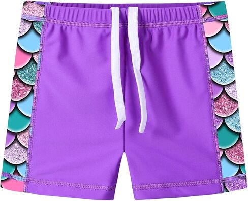 TFJH E Girls Short Sleeve Swimsuit Two Piece Swimwear UPF 50+ UV 3-12 Years in Saudi Arabia