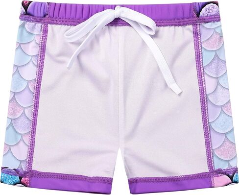 TFJH E Girls Short Sleeve Swimsuit Two Piece Swimwear UPF 50+ UV 3-12 Years in Saudi Arabia