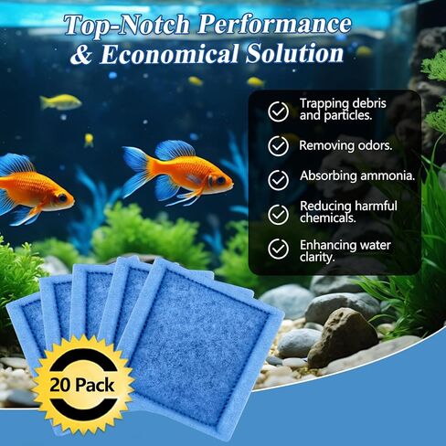 Aquarium Filter Cartridge for Fish Tank: 30-Pack for Rite-Size C & EZ-Change #3 Replacement Cartridge Compatible with Marineland Penguin PRO 275/375 & Original 200/350 & Aqua-Tech Filter 20-40/30-60 in Saudi Arabia