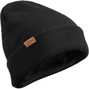 Beanie for Men Winter Thermal Cuffed Knit Hat Warm Gifts Womens Beanies