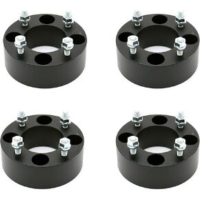 HICKS 4x110 Wheel Spacers 2" Thick Wheel Spacer Adapters 76mm Hub Bore with 10mmx1.25 Studs fit for 1988-2000 TRX300 Fourtrax, 1995-2003 TRX400FW Foreman 4x4, Set of 4