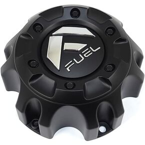 Fuel 1PC FUEL 6 LUG CAP-2.0" TALL-MATTE BLACK - 1003-65MB