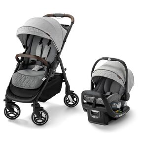 Graco Premier Merge Travel System, Stroller Car Seat Combo, Includes SnugRide SnugFit 35 LX Infant Car Seat, Midtown