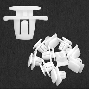10pcs Lower Outer Door Weatherstrip Clip 75315-S9A-004 Replace Compatible with Honda, Door Window Molding Clip