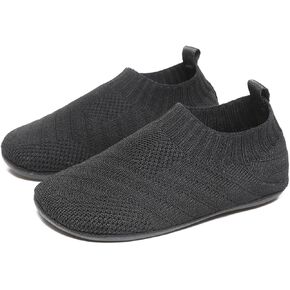 Comfort Toddler Slippers Shoes Lightweight Slip-on Grip Indoor Little Kids House Slippers Non-Slip Home Barefoot Shoes