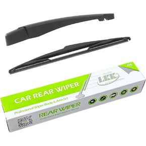Rear Windshield Wiper Arm and Blade Kit Assembly Compatible with Ford Edge 2007-2014, Lincoln MKX 2007-2015 Rear Wiper Arm Set