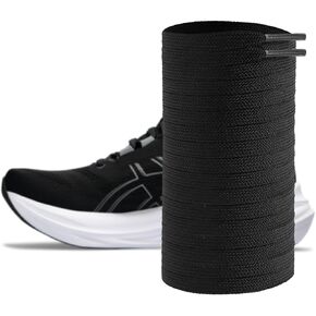 Road Running Shoe Lace for Asics Road Running Shoes, 1/4"(6mm) Thin Flat Polyester Strings Replacement Shoelaces