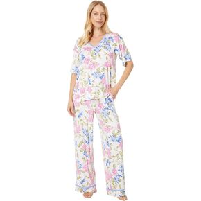 Tommy Bahama Women's Floral Short Sleeve Pj Set