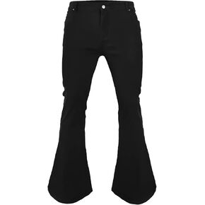 Men's Vintage Bell Bottom Pants 70s,Disco Outfits for Men,Mens Bell Bottom Jeans
