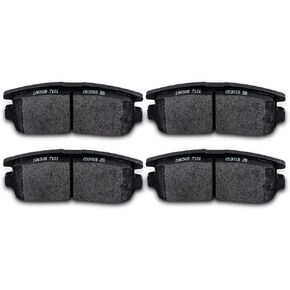 Brake Pads,ECCPP 4pcs Rear Ceramic Disc Brake Pads Kits fit for Chevy Captiva Sport,Equinox,10-17 for GMC Terrain,07-09 for Pontiac Torrent,08-10 for Saturn Vue,07-09 for Suzuki XL-7