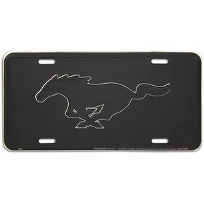 لوحة ترخيص جديدة بشعار Hangtime Ford Mustang مقاس 6x12 بوصة