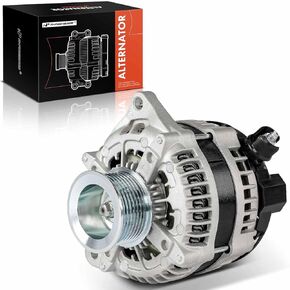 A-Premium Alternator Compatible with Ford F-250 F-350 F-450 F-550 Super Duty 2017-2022 6.7L, 12V 230A 8-Groove Pulley Clockwise, Replace# 104211-0910, 1042110910