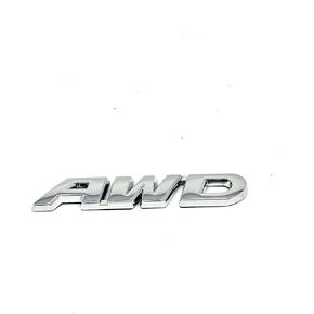 AWD Emblem 3D Metal Tailgate Side Badge Replacement for 4x4 All Wheel Drive SUV Off Road