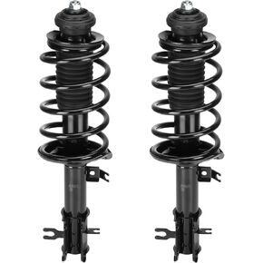 Front Strut Shock Assembly w/Coil Spring Compatible with Chevy Aveo 2004-2011, Aveo5 2007-2011, Pontiac G3 2005-2008, Wave 2005-2008, Replace 11403 11404, Left & Right, 2PCS
