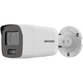 Hikvision IP Camera Compatible PoE Security Camera,DS-2CD2383G2-LI2U 2.8 MM Lens 8 MP Acusense Smart Hybrid Light Fixed Turret Network Camera,Built-in arrayed Dual-mic,SD Card, iVMS-4200/Hik-Connect