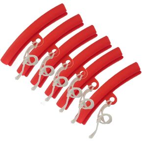 6PCS Wheel Rim Protector Set Tire Changing Edge Saver Tool Protection Fixing Tyre Rim Cover Case for a Motorcycle, Car or ATV Blue