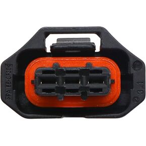 13384360 Fuel Pressure Sensor Connector Wiring Harnesses 3 Wire Compatible with 2004-2005 Chevy GMC C4500 C5500 2500 3500 Replace EC1107, S1458, 13384360, 13584311, 88988595