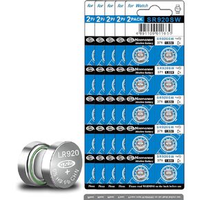 50 Pack SR920SW Batteries AG6 371 370 Button Cell SR69 LR920 LR69 171 921 1.5V Alkaline Watch Battery