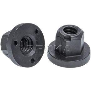 Rexka 30pcs M6 Hexagon Bumper Cover Support Rail Nut N-910-189-01 Compatible with Volkswagen 2005-2019 Audi 2008-2015