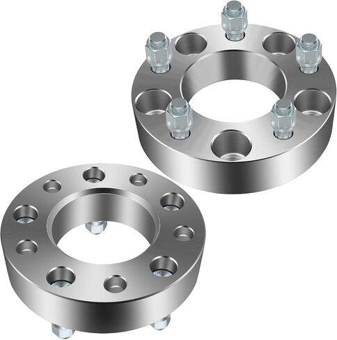 فواصل عجلة OCPTY 5x135 إلى 5x135 فواصل مزورة حقيقية 1.5 بوصة مع خيط 14x2 مقاس 87.1 مم يناسب 1997-2003 لـ F-150 1998-2002 للملاح قطعتين in Saudi Arabia