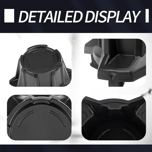 PSLER Maverick X3 أغطية محور العجلة المركزية للإطارات، أغطية غطاء حافة مركز الغبار لملحقات Maverick X3 Turbo R 2017-2020 استبدال OEM # 705401841 4 قطعة in Kuwait