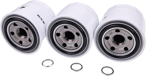 3 قطعة مرشحات النفط وأختام الصرف SOA6351520812 C18630 ​​38325AA032 15208AA160 803916010 متوافق مع Hifi T 600 15208AA15A LS 40356015 40056451 WIX 57830 in Kuwait