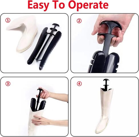 EUQINU Boot Tree Shaft Shapers for Knee High Tall Adjustable Great Support Form Shaping Inserts for Women and Men Shoes in Saudi Arabia