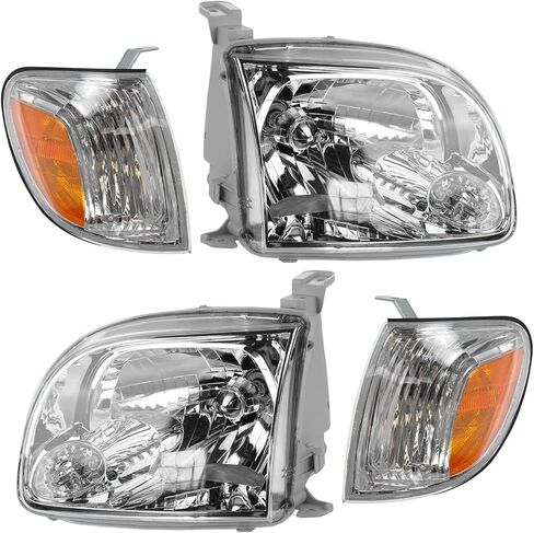 TRQ Lighting Kit Compatible with 05-06 Toyota Tundra TO2502166 TO2503166 TO2530148 TO2531148 in Saudi Arabia