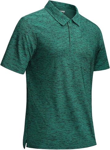 MAGCOMSEN Mens Polo Shirts Dry Fit Golf Shirts Moisture Wicking Athletic Workout Golf Polo Tees Casual Collared Shirt in Saudi Arabia