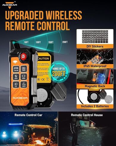 لوحة مفاتيح Auxbeam 4 Gang Slim Switch Bluetooth RGB AS-400 مع التطبيق وجهاز التحكم عن بعد تبديل مؤقت نابض التبديل Pod Off الإضاءة الخلفية لشاحنة الطرق الوعرة UTV ATV Car Marine 12-24V مقاومة للماء ضمان لمدة عامين in Kuwait