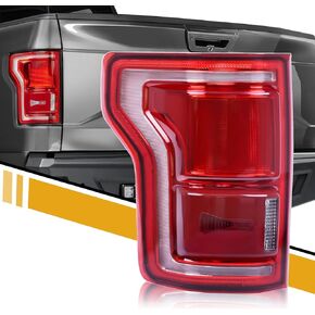 LIDNADY Tail Light Assembly Compatible with Ford F-150 2015 2016 2017 LED Type with Blind Spot Models (w/o Module), Factory-Style Rear Lamp Replacement for HL3Z-13405-D, Left Driver Side