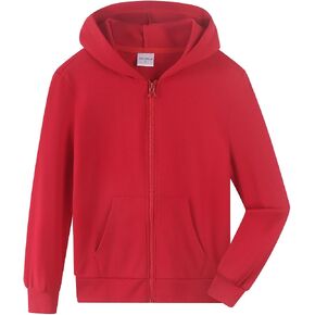 Spring&Gege Boys Lightweight Full Zip Hoodies Long Sleeve Hooded Sweatshirt (5-14 Years) in Saudi Arabia