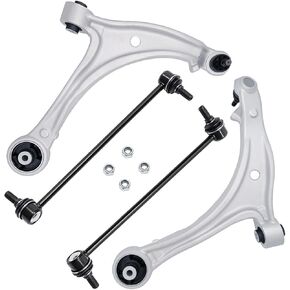 JLEO Front Lower Control Arm Sway Bar End Link Suspension Kit Fits for HONDA ODYSSEY 2005 2006 2007 2008 2009 2010,K620504,MS601008;K620505,MS601007;K750304