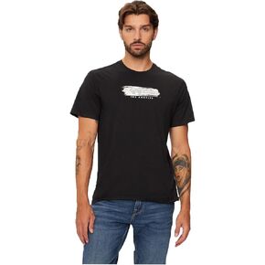 GUESS Men's Eco Metallic Deboss Logo Tee