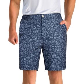 APTRO Men's Casual Golf Shorts Summer Beach Shorts with 5 Pockets 7 Inch Quick Dry Floral Athletic Shorts in Kuwait