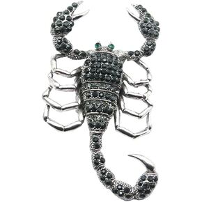 Deicate Scorpion Gecko Brooch Cartoon Animal Pins Brooch for Women Men Lapel Clothes Bag Accessories Jewelry-Scorpion