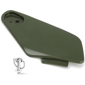 M MATI Storage Box Cover Green & Stud Lock Pin Kit for Honda Rancher 350 TRX350 2004 2005 2006 83670-HN5-M40ZA 17225-KN5-671 17225-KN5-670 17224-KN5-670 90505-MY6-920