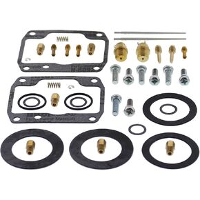All Balls Racing Carburetor Rebuild Kit 26-1810 Compatible With/Replacement For Polaris 500 Classic, 500 Indy 1996-2000, 500 Carb SKS, 500 RMK 1996, 500 SKS 1997