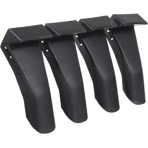 Generic Set of 4pcs Black Plastic Inserts Jaw Clamp Cover Protector Wheel Rim Guards for Tire Changers