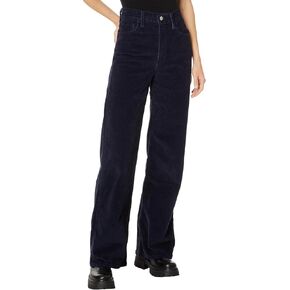 Levi's® Women's Ribcage واسعة الساق، ساعة ليلية زرقاء