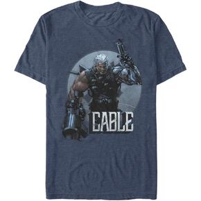 Marvel Big & Tall Classic Cable Guns Men's Tops Short Sleeve Tee Shirt