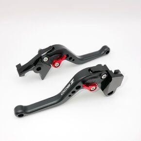 Precision CNC Motorcycle Adjustable Short Brake Clutch Levers for Kawasaki Z900RS/CAFE 2018-2023 | Z900SE 2022-2023 | Z900 2017-2023 (Black 'Green, Z900 2017-2024)