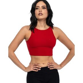 One Size Women's Crop Tops Seamless Breathable Slim Fit Design Trendy Going Out Tops