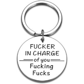Funny Boss Lady Gifts for Women, Gag Gifts for Boss Female, Best Boss Gifts for Women, Boss Birthday Gifts for Women, Funny Boss Lady Keychain, Cool Gifts for Bosses, Boss Appreciation Gifts for Women