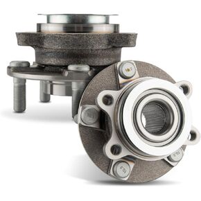 Torchbeam Pair 513298 Front Wheel Hub Bearing Assembly for 2008-2013 Nissan Rogue, 2014-2015 Nissan Rogue Select, 2007-2012 Nissan Sentra Wheel Bearing 5 Lugs W/ABS