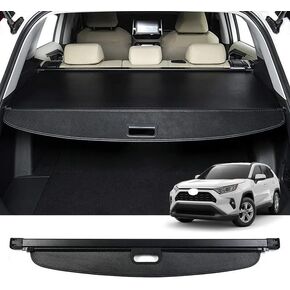 غطاء شحن قابل للسحب متوافق مع إكسسوارات صندوق السيارة Lexus RX RX350 2004-2009 لجميع الأحوال الجوية، حماية للأمان، شاشة الخصوصية، منظمو الأمتعة من Tonneau (نسيج ألياف الكربون)