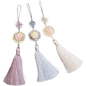 Hanbok Ornaments Tassel Norigae, Hanbok Accessory Kids Hanbok Korean Accessory Korean Gift Tassel Hanbok Norigae Kids (Purple)