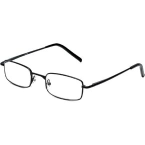 Calabria 753XL Extra Wide&Large Metal Spring Hinge Reading Glasses in Black+2.75