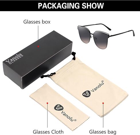 Trendy Cateye Aviator Gradient Sunglasses For Women Men Vintage Metal Sun Glasses in Kuwait