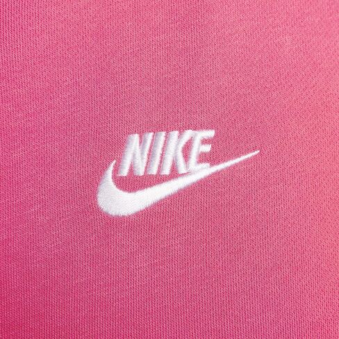Nike Sportswear Club Fleece Women's Pullover Hoodie (DQ5793-629, Aster Pink/White) in Saudi Arabia